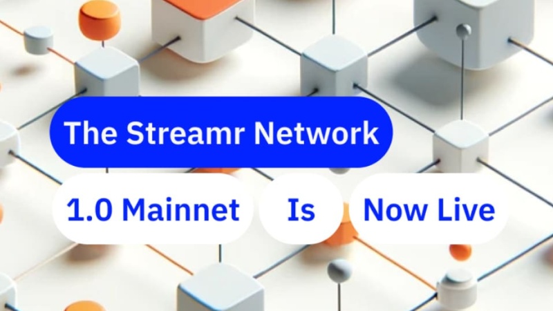 Streamr Network 1.0 Mainnet Launches, Fulfilling the 2017 Roadmap’s Vision of Decentralized Data Broadcasting