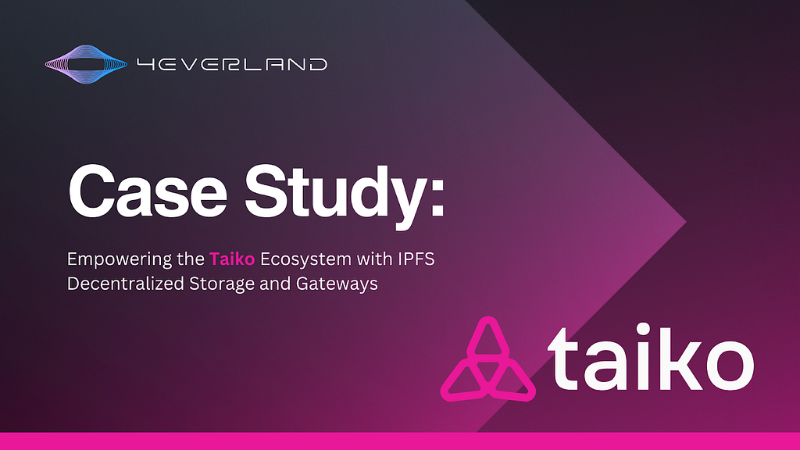 Enhancing Ethereum's Scalability: The Taiko Protocol and 4EVERLAND Collaboration