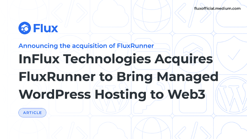 Revolutionizing WordPress Hosting: Flux Acquires FluxRunner