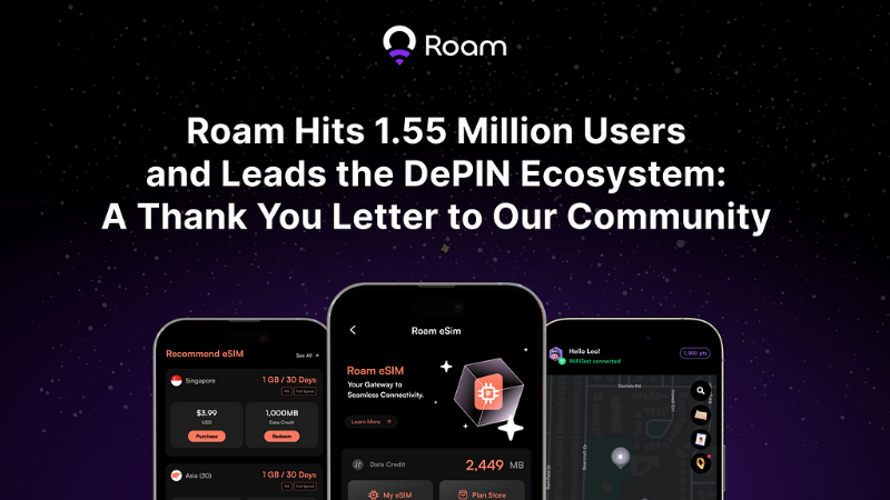 Roam Networks: Leading the Decentralized Telecom Revolution