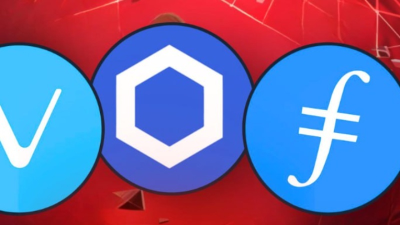 VeChain (VET), Filecoin (FIL), and Chainlink (LINK): Navigating the Volatility of the Crypto Market