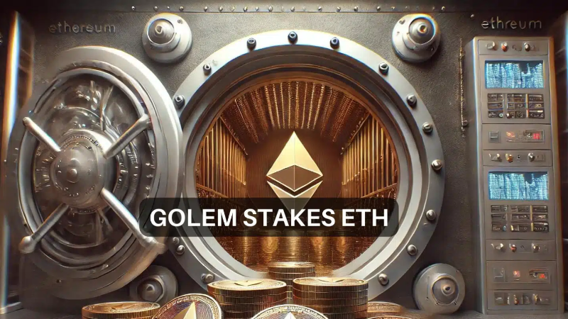 Project Golem Stakes Over $120 Million Worth of ETH in Staking Frenzy