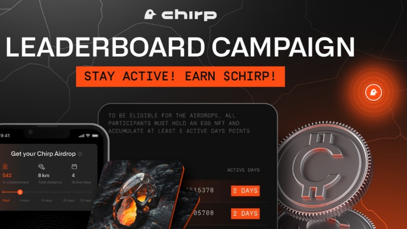 Chirp Launches Leaderboard Campaign for BIG Airdrop Ahead of Token Launch