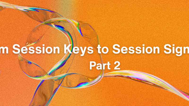 Enhancing Web3 User Experience with Session Signatures: The Lit Project