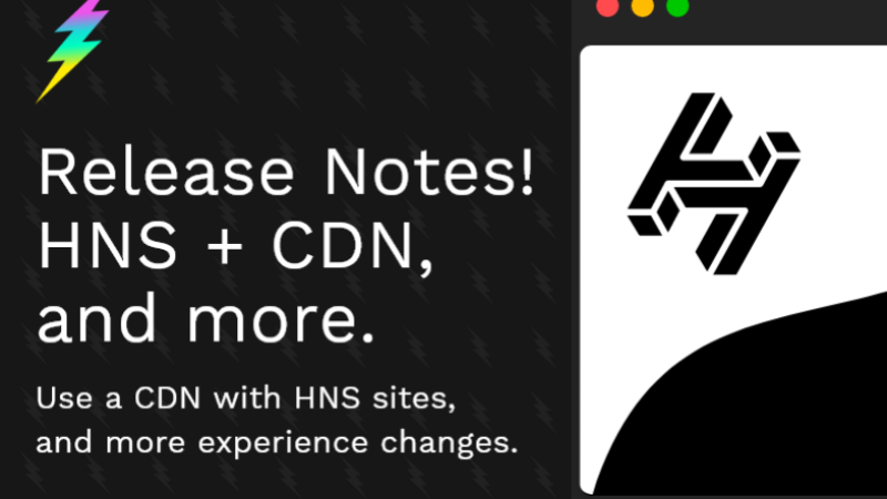 Changes to Fleek.co Platform: CDN for HNS Domains and Domain Purchase Removal