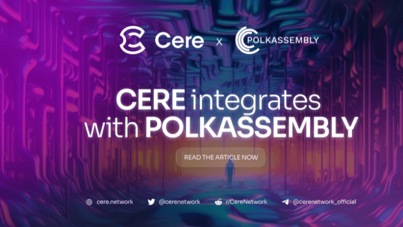 Cere Network Integrates with Polkassembly: Empowering Community Governance