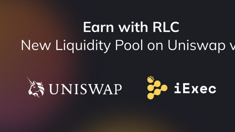 iExec Introduces New Yield Farming Opportunity for RLC Token Holders