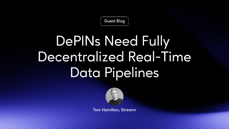 Streamr: Enabling Real-Time Data Management for Decentralized Physical Infrastructure Networks (DePINs)