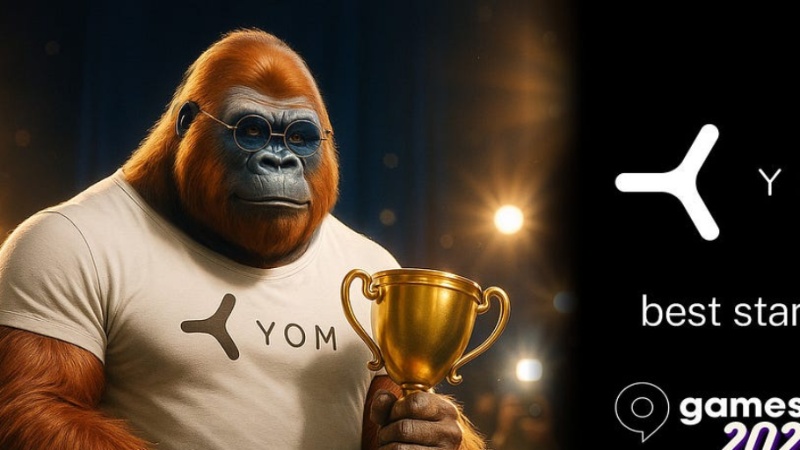 YOM Wins Best Startup at Gamescom 2025