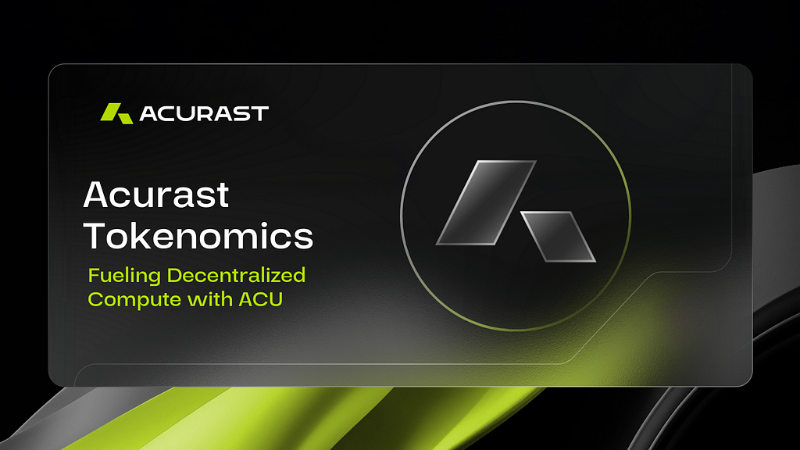 Acurast Mainnet Tokenomics Unveiled