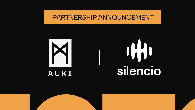 Auki-Network Partners with Silencio to Revolutionize Noise Data and Spatial Insights