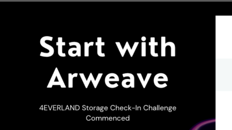 Arweave and 4EVERLAND Collaborate to Enhance Decentralized Storage Capabilities