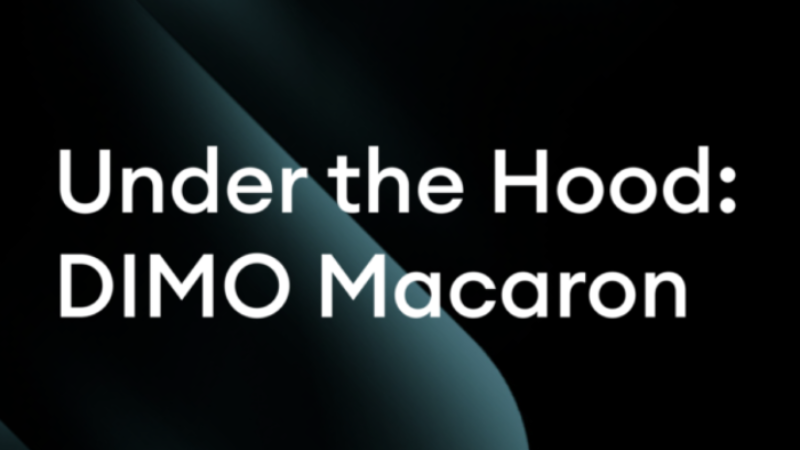 DIMO Macaron Unveiled: A Revolutionary Telematics Device