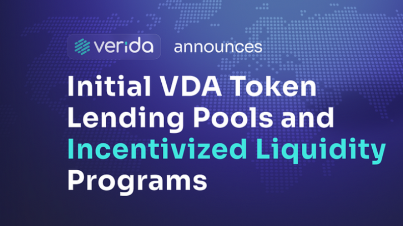 Verida Network Introduces Lending Pools and Liquidity Staking Programs