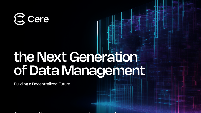Revolutionizing Data Storage with Cere Network