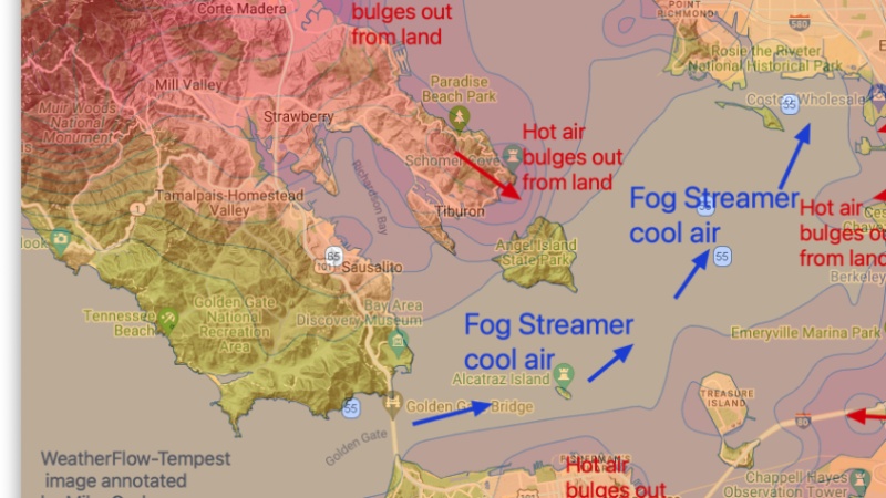 Navigating East Bay Winds during Heat Waves with Weatherflow