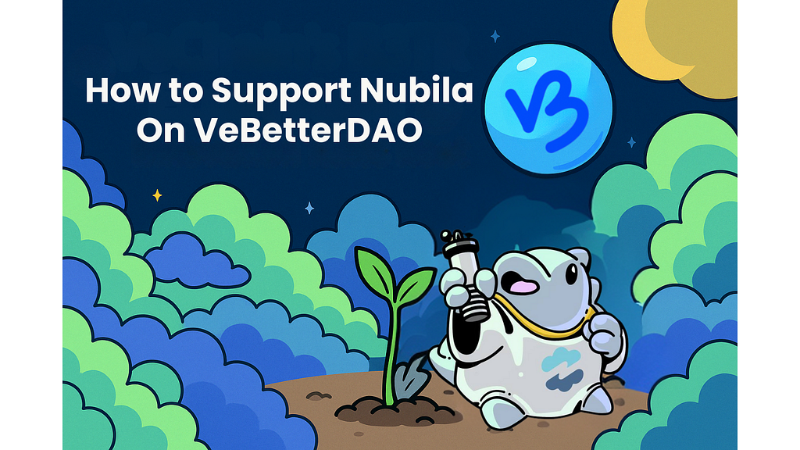 Nubila Strengthens Sustainability on VeBetterDAO