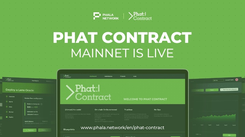 Phala Network Launches Phat Contract, Enabling Trustless Off-Chain Computation for Web3 Developers