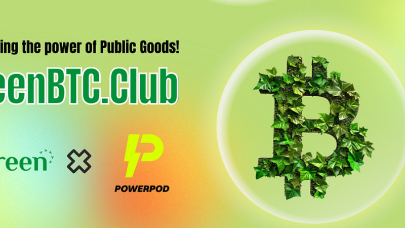 PowerPod and Arkreen Collaborate to Enhance Sustainability in the Bitcoin Ecosystem