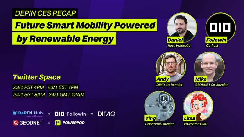 Advancements in Mobility: GeodNet, PowerPod, and DIMO
