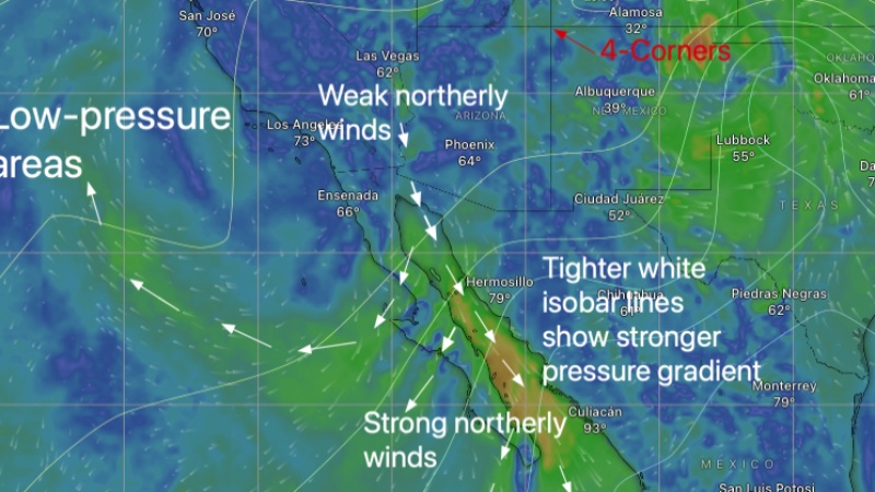 Breaking down El Norte wind patterns with TEMPEST meteorologists