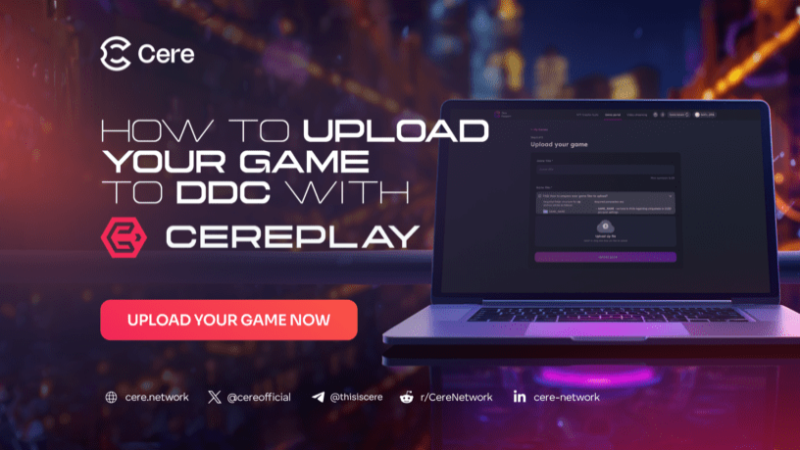 Cere Network Revolutionizes Gaming with Decentralized Data Cloud Serverless Hosting