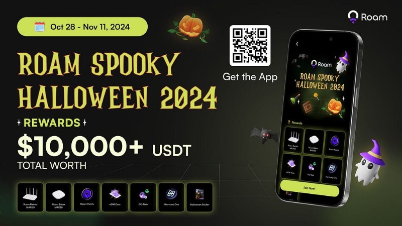 Roam Spooky Halloween 2024 Event: Join and Win Exciting Prizes!