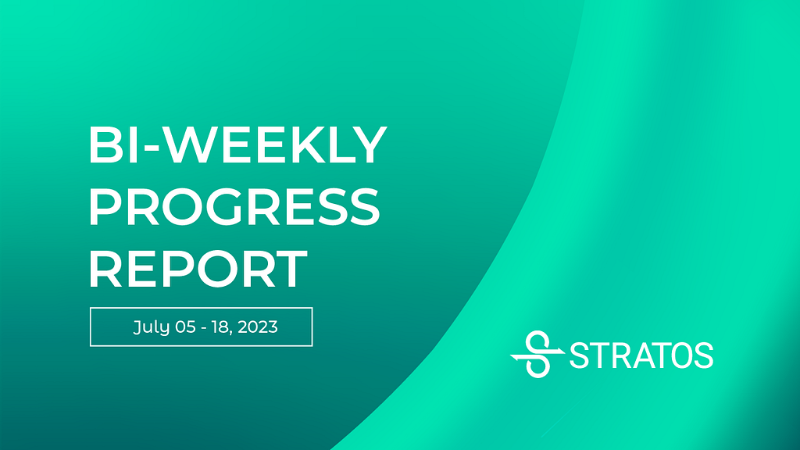 Stratos Makes Progress Towards Mainnet Launch and Integration with Exchange