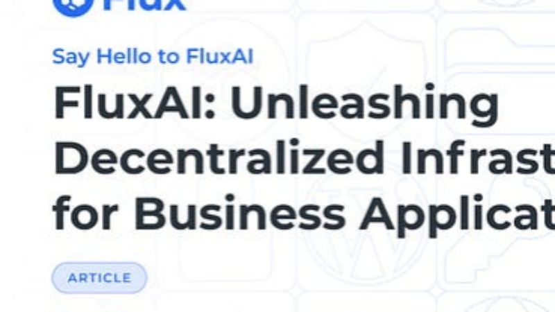 Flux Unveils 100% Private AI Virtual Assistant and Next-Gen Chatbot