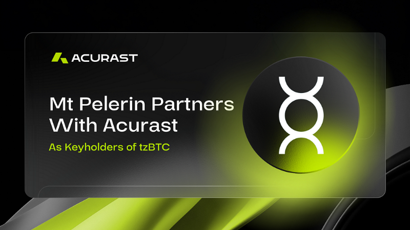 Acurast Partners with Mt Pelerin for Trustless Management of Bitcoin on Tezos