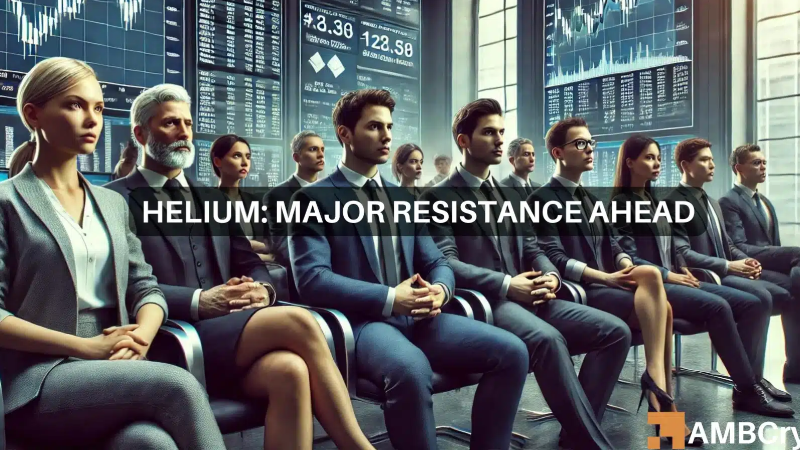 Helium's HNT Records High Gains Despite Resistance Hurdles